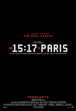 The 15:17 to Paris Poster