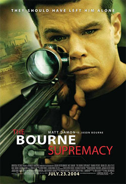 The Bourne Supremacy Poster