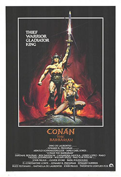 Conan The Barbarian (1982) Poster