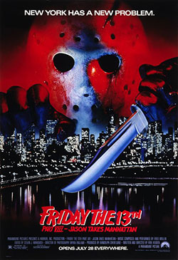 Friday The 13th Part VIII: Jason Takes Manhattan Poster