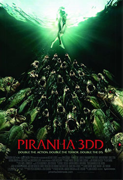 Piranha 3DD Poster