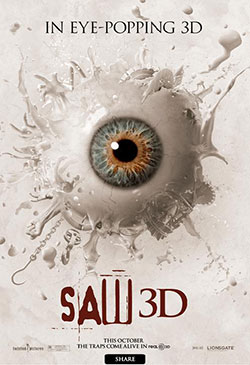 Saw 3D Poster